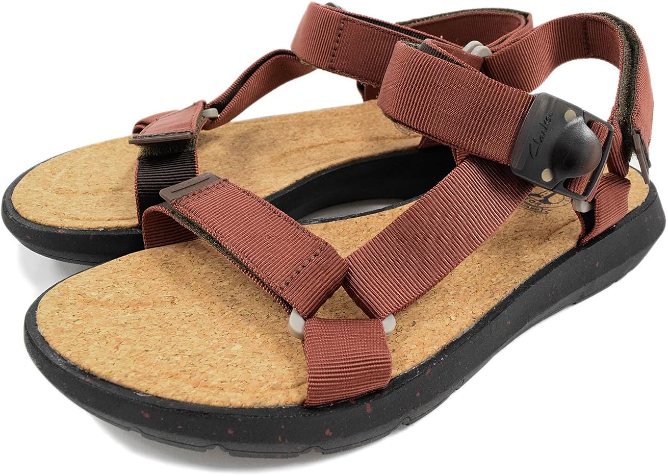 Amazon クラークス サンダル メンズ 男性用 ピルトン ブレーブ ラスト Pilton Brave Uk9 5 27 5 Clarks クラークス シューズ バッグ