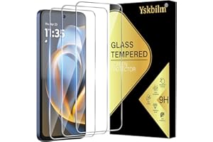 (3 Pack) Designed for Motorola Moto G05/G15/G15 Power/E15 Tempered Glass Screen Protector,[3D Touch][Bubble-Free][Anti-Scratc