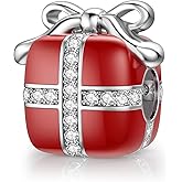 SEVENWELL Christmas Charms Fit Pandora, Works with Most Bracelets and Necklaces, Festival Jewelry Present for Women
