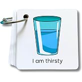 Plastic Communication Cards, 60 Basic Communication, Special Needs, Autism, Toddler, Hospital Cards, Non Verbal Speech Therapy, Senior