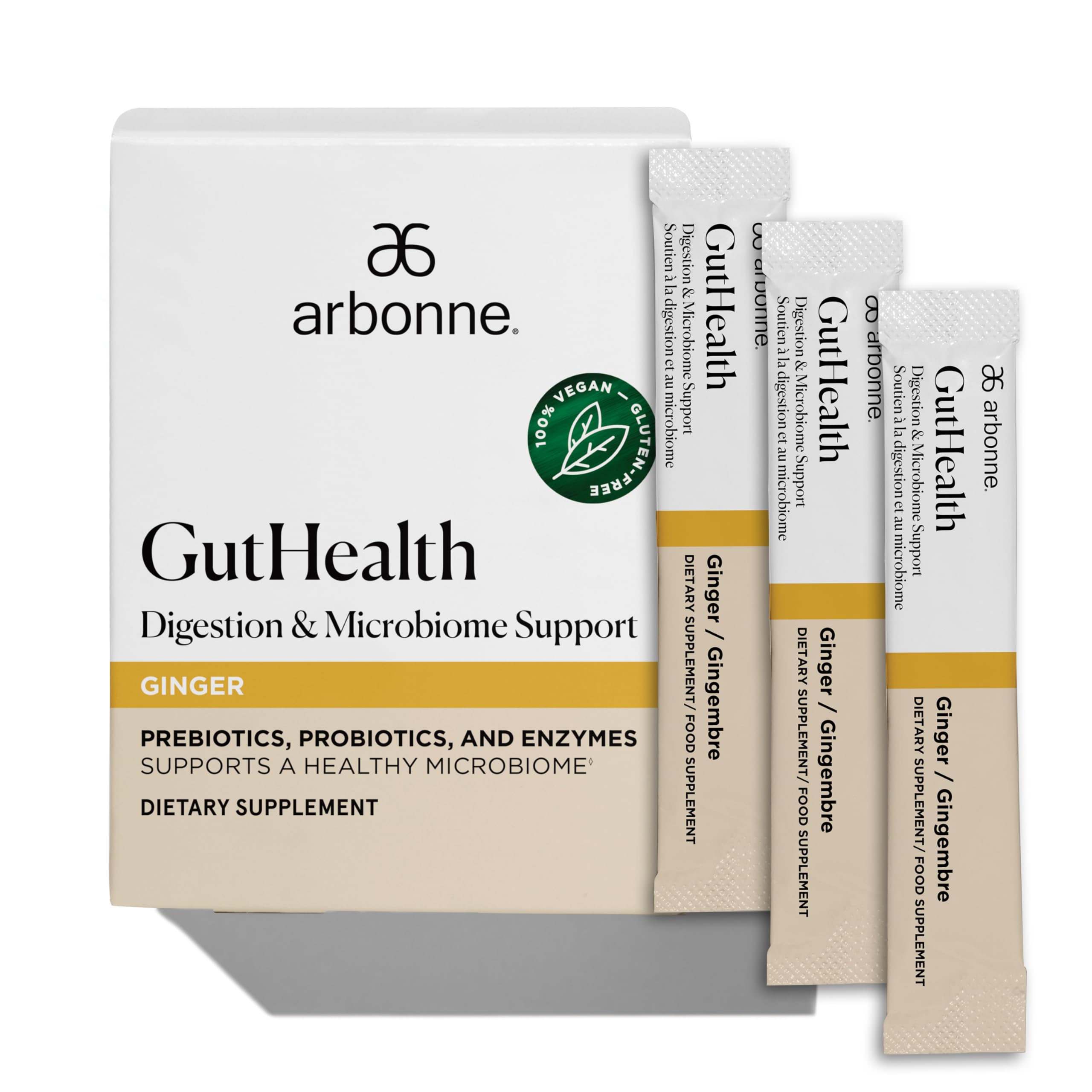 GutHealth Digestion & Microbiome Support (Ginger)