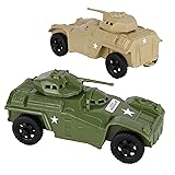 TimMee Recon Patrol Armored Cars OD Green & Tan