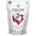 The New Zealand Natural Pet Food Co. Meow Freeze Dried Cat Food - Lamb & Hoki Recipe, High Protein Cat Treats, Meals & Toppers, Dry Cat Food, 9.9 oz
