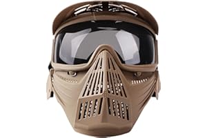 Senmortar Airsoft Mask Full Face Tactical Masks Protection Gear for Halloween CS Game Costume Accessories Motocross Cosplay