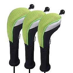 Andux 3pcs/Pack Long Neck Golf Hybrid Club Head