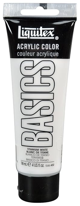 Liquitex 1046432 Basic - Acrylfarbe, monopigmentierte Künstlerpigmente, lichtecht, mittlere Viskosität, Achivqualität, seiden