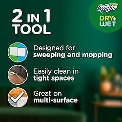 Swiffer Sweeper 2-in-1 Dry + Wet Floor Mopping and
