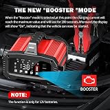 Husgw 25A Car Battery Charger 12V/24V Smart Auto with Temp Comp view 6