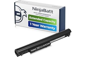 NinjaBatt 776622-001 HP Laptop Battery for LA03DF LA04 15-F272WM 15-F233WM 15-F211WM 752237-001 728460-001 15-F162DX 15-F039WM 15-N210DX 15-F100DX 15-F010DX - High Performance