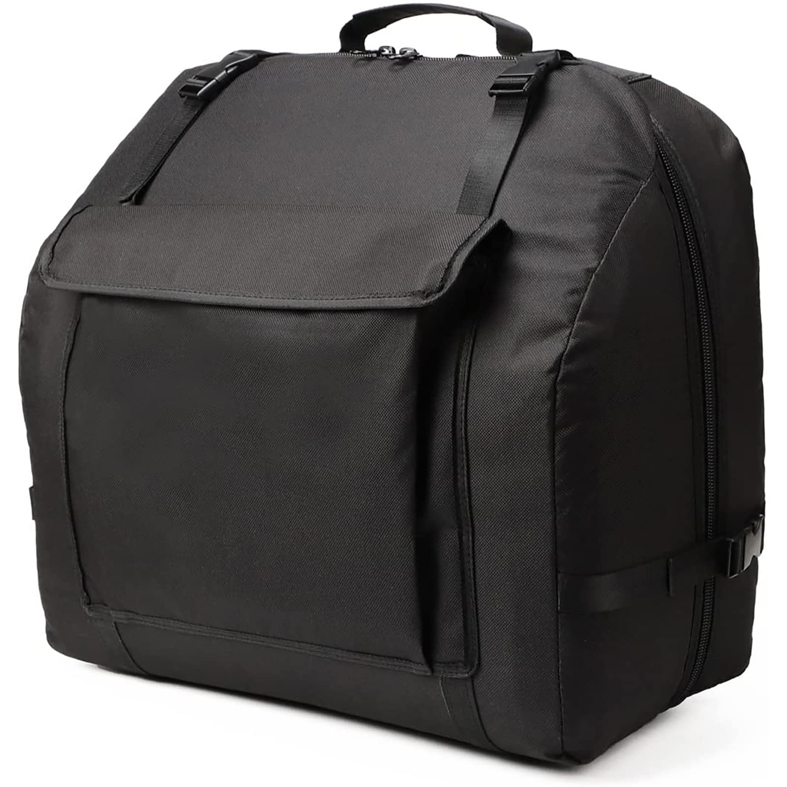 Photo 1 of NKTM Accordion Case - Gig Bag for 120 Bass Accordion - Straps & Accessories - Soft Case (20.5 x 17 x 9.8 in)
