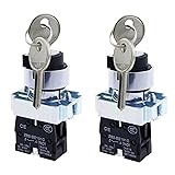 Gebildet Key Switch 2 Position Maintained 1NO