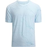 WARHORSEE Mesh Workout T Shirts for Men Breathable Quick Dry Athletic Moisture Wicking Short Sleeve Crew Neck Tees Men