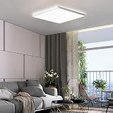 MLOQI 36W Ceiling Light 5000K Daylight White IP44 Thin Square LED Fixture view 6