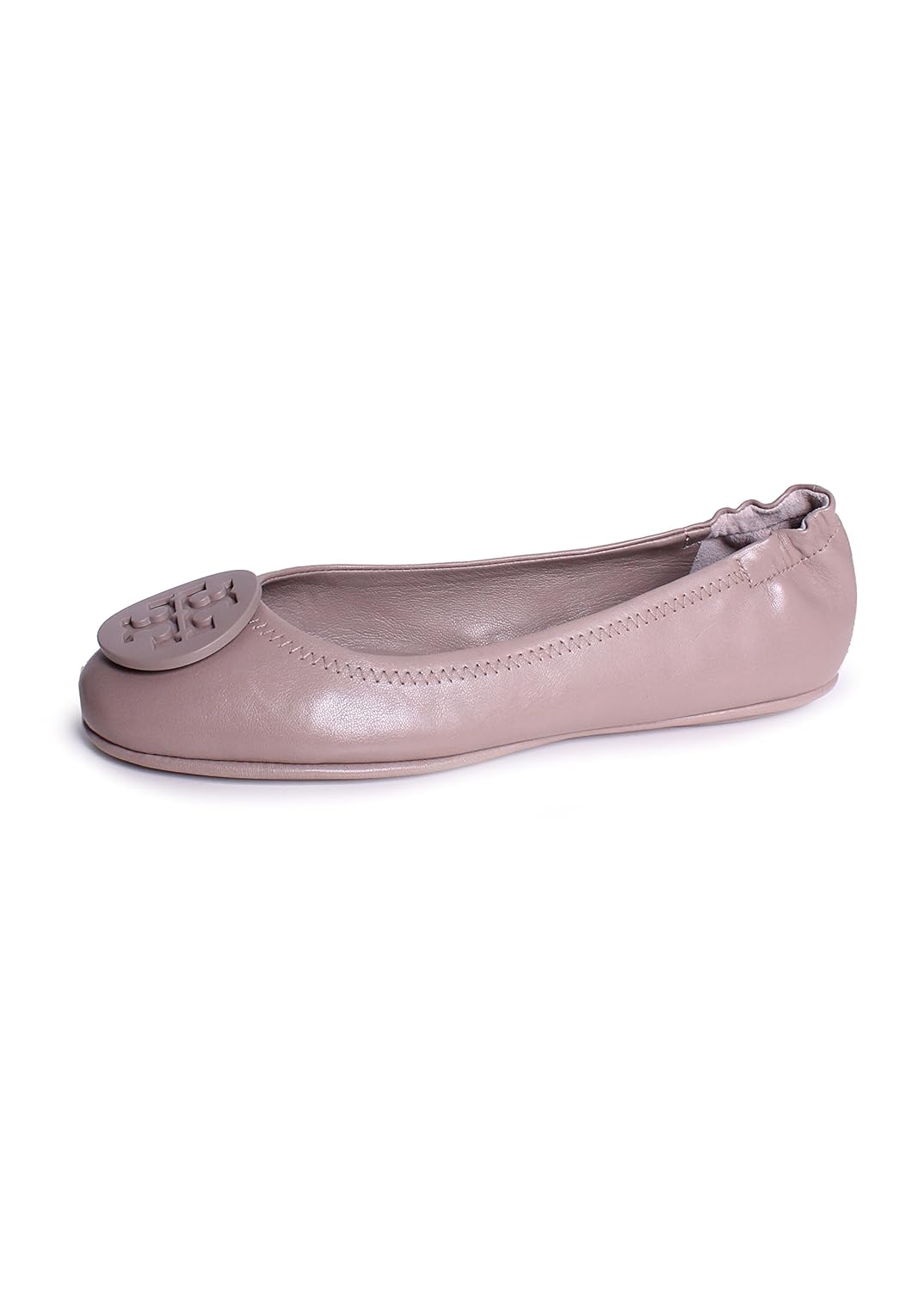 tory burch minnie travel ballet flat french gray
