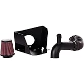K&amp;N Cold Air Intake System: High-Flow Air Filter, Increase Performance &amp; Acceleration: Compatible with 2015-2023 Audi/Volkswagen: A3, Q3, S3, Areton, Golf, GTI, Jetta, 69-9506TTK