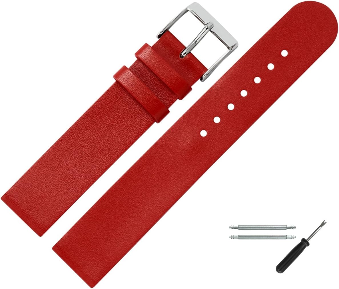 MARBURGER Watch Strap 18 mm Leather Watch Strap Set 2721840000120