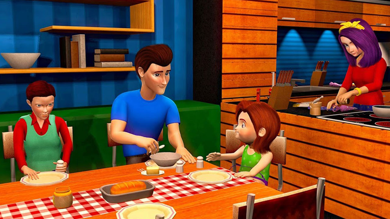 Virtual Mother Life Mom Dad Simulator 3D: Mommy & Father Adventure ...