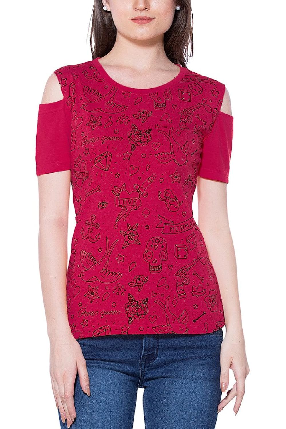 maniac women's cotton top