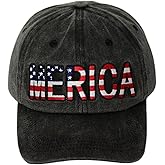 American Flag Trucker Hat Patriotic Baseball Cap for Men Women Adjustable Embroidered Trucker Hats for Men