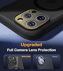 Diaclara Magnetic Designed for iPhone 16 Pro Max