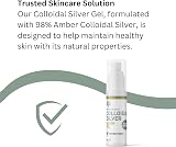 Nature’s Greatest Secret Colloidal Silver Gel 98% 50 g Bergamot Amber view 3