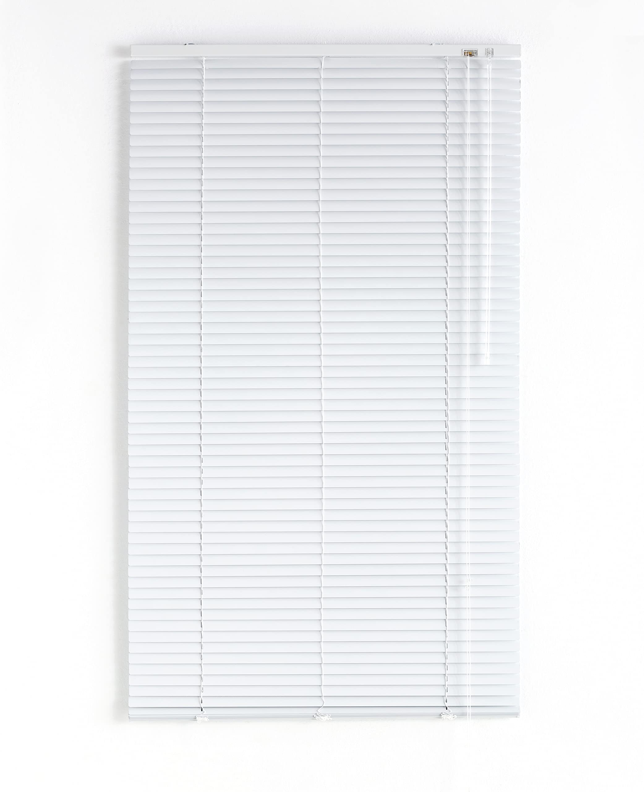 Blindecor Venetian Blind, White, 100 x 180 cm