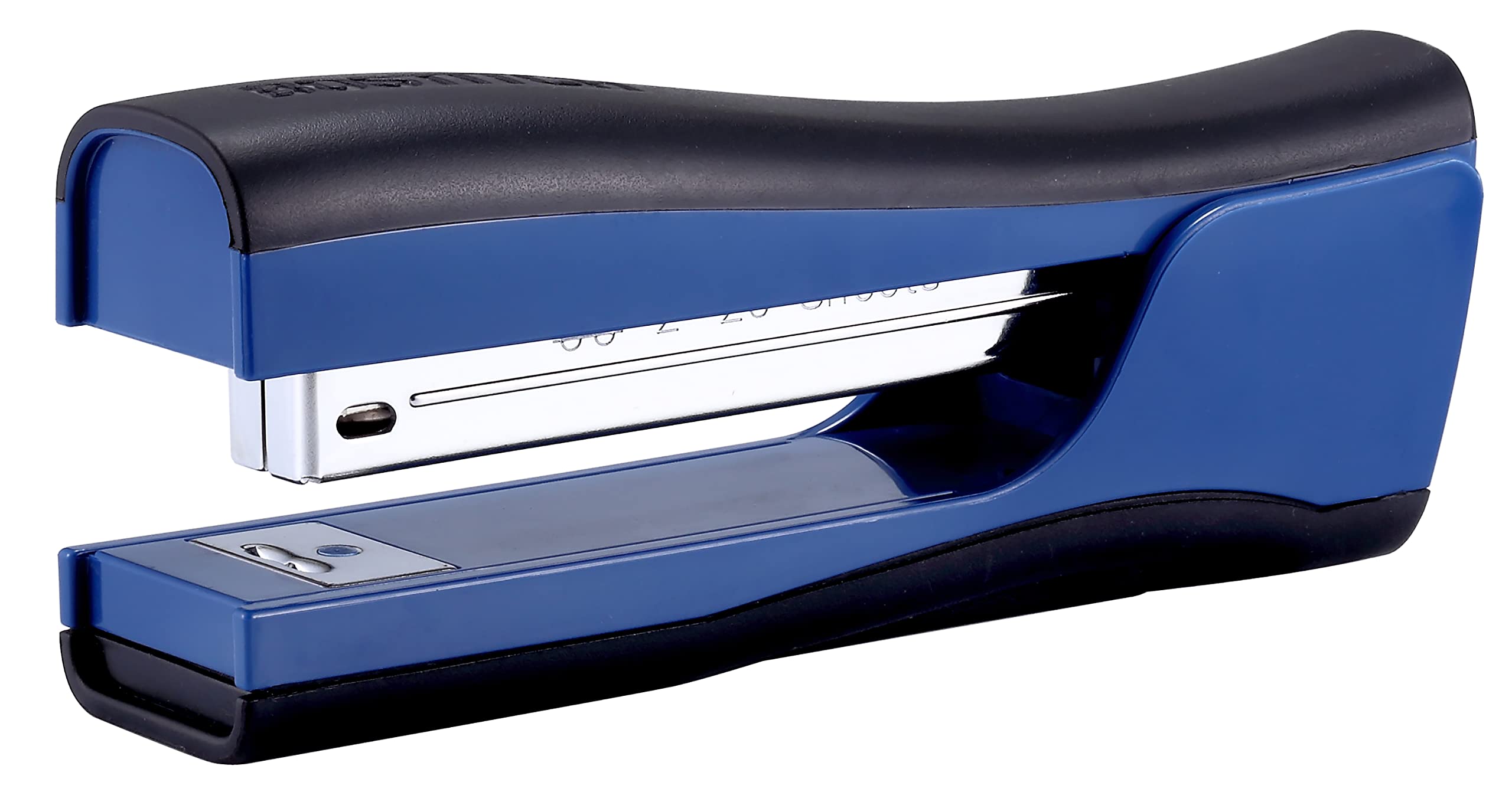 Bostitch Office Dynamo Stand-Up Stapler with Built-in Pencil Sharpener, Staple Remover and Staple Storage, Navy Blue (KT-B696-BLUE)