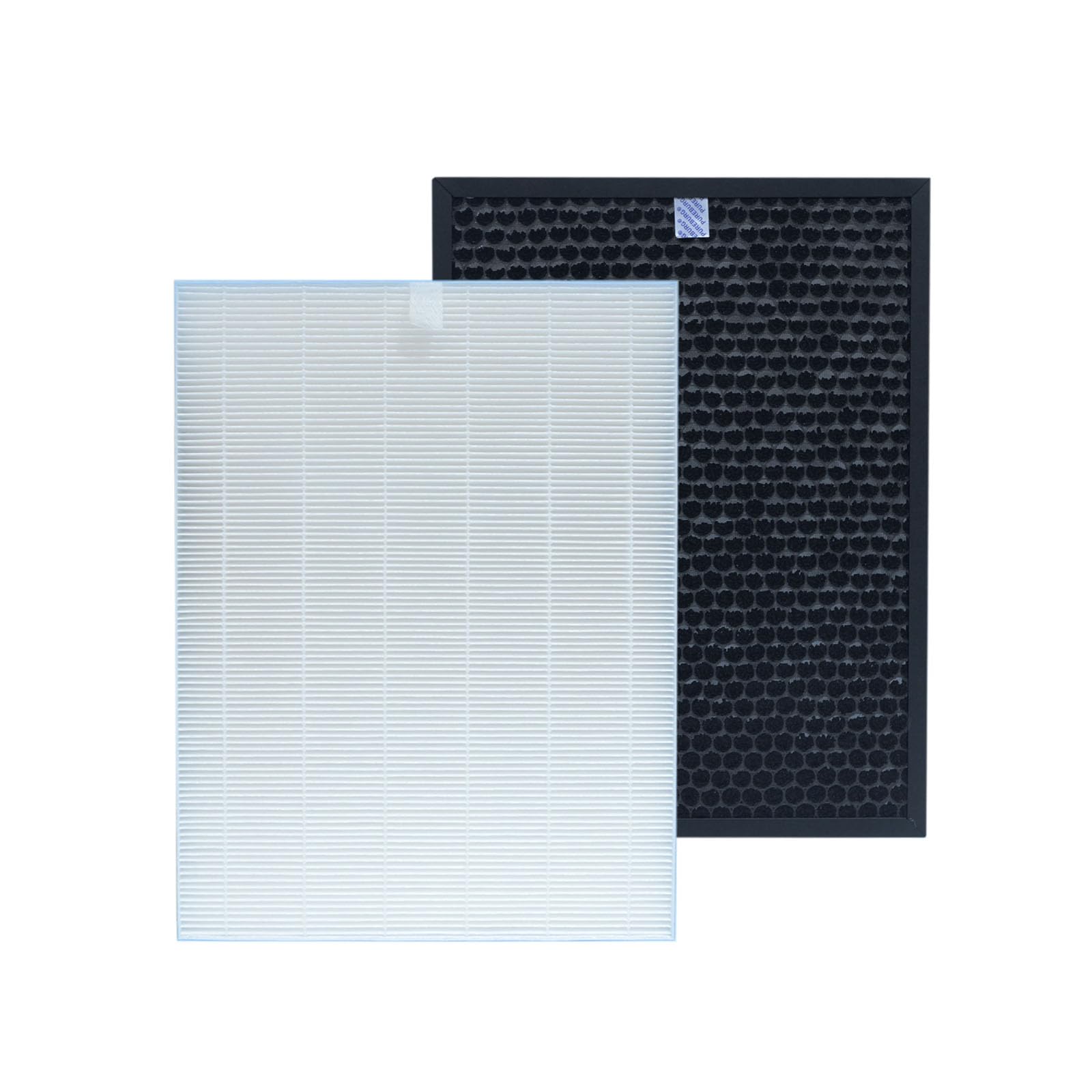 PUREBURG U300 Replacement Filter Compatible with WINIX WACU300 U300 PlasmaWave True HEPA Air Purifier Part Number 124190, H13 Activated Carbon,1-Set