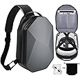 Hard Carrying Case for Oculus Meta Quest 3S/Qust 3/Quest 2/Vision Pro, Elite Strap Version/KIWI/BOBOVR Head Strap, VR Headset and Touch Controller Accessories, Full Protection for Travel/Home Storage