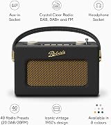 Roberts Revival UNO BT FM DAB DAB+ Digital Radio with Bluetooth Black view 6