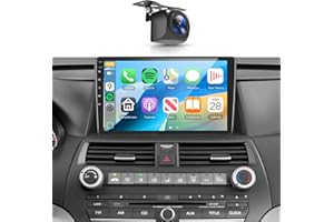 METEESER 【4+64G】 for Honda Accord 8th 2008-2013 Android Car Stereo Wireless Carplay Android Auto,10.1" Touchscreen Radio GPS WiFi DSP Bluetooth SWC+Backup Camera for Honda Accord Car Play 8Core