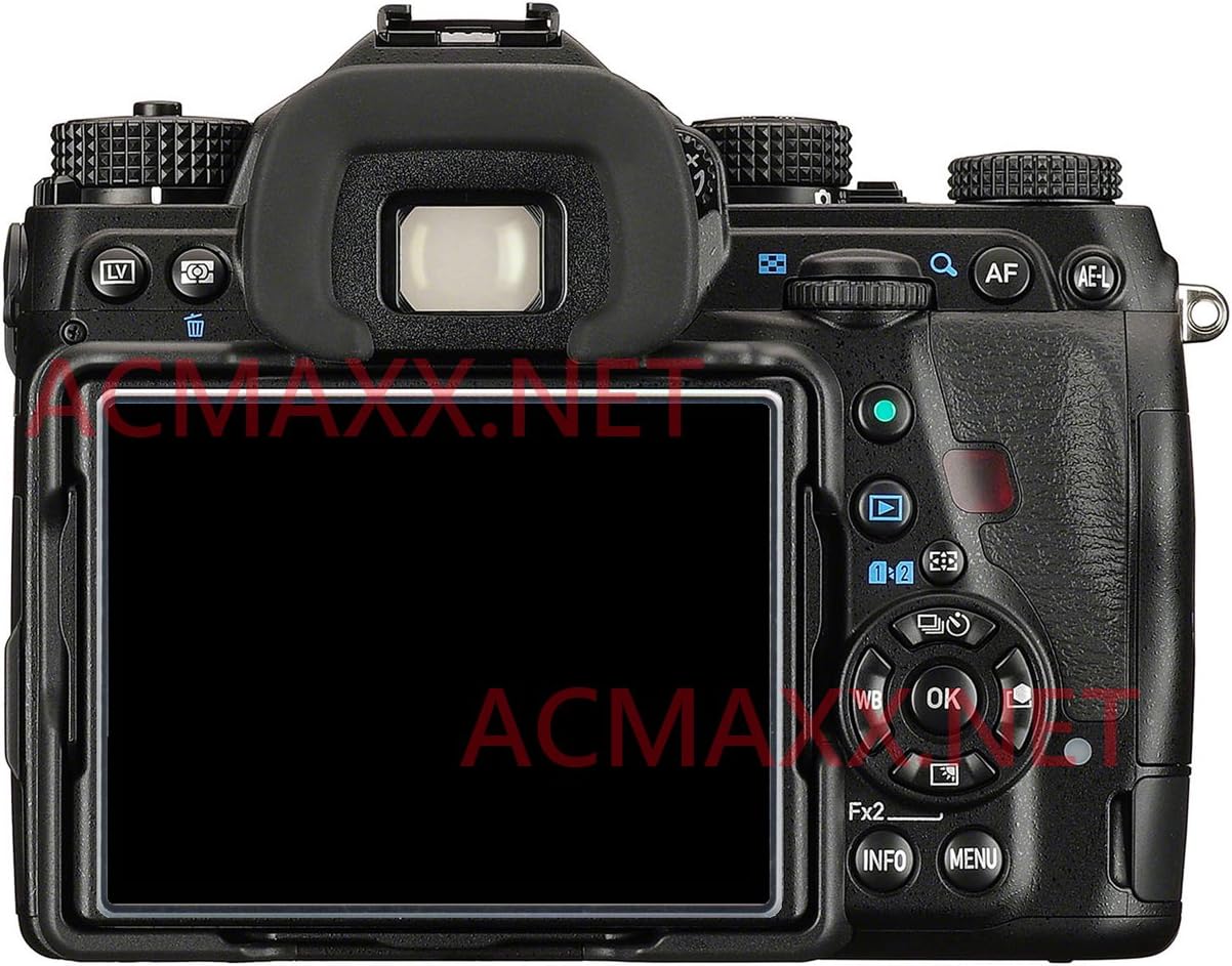 ACMAXX 3.2" Hard Top and Main LCD Screen Armor Protector for Pentax K1 / K-1 DSLR Camera