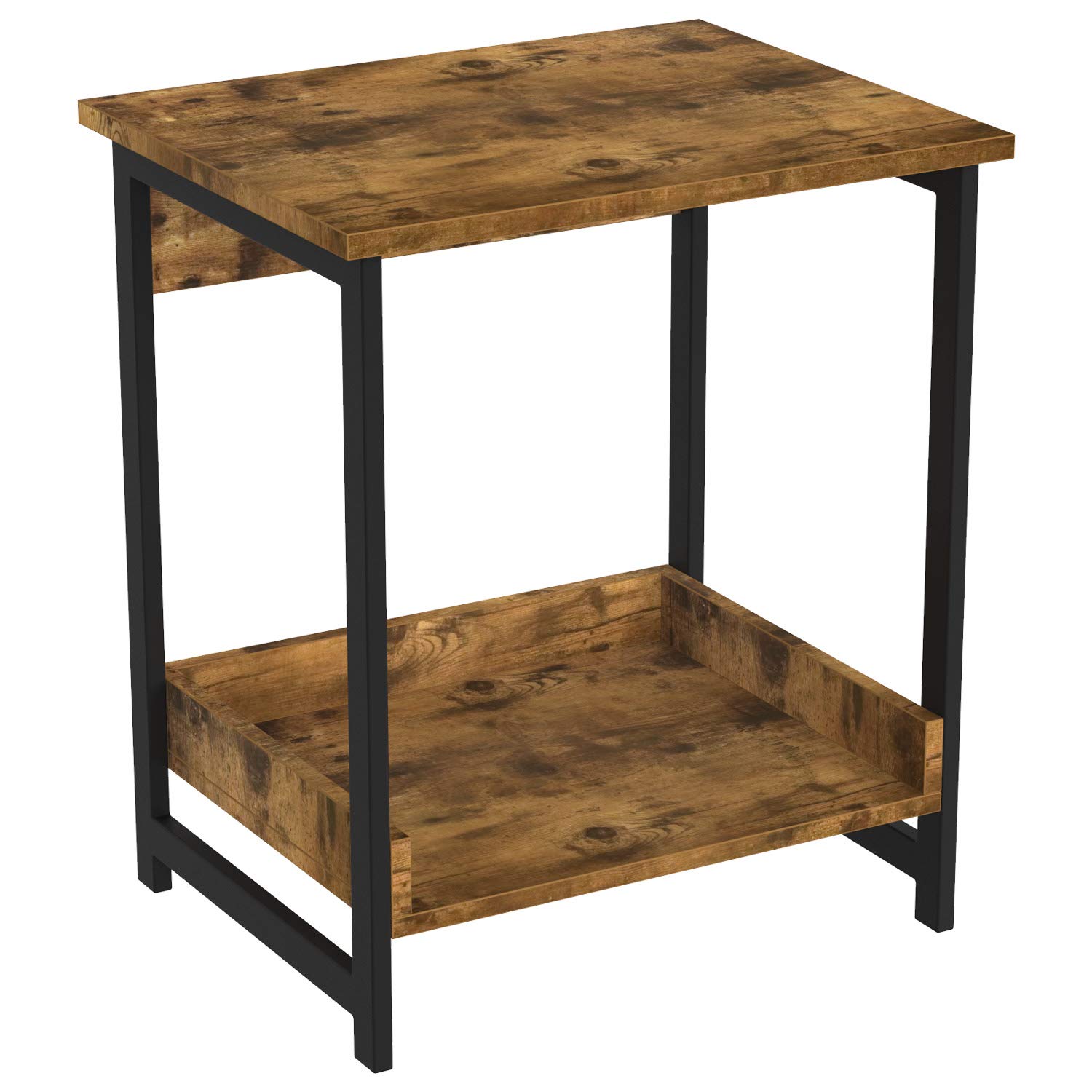 Best rustic end table set