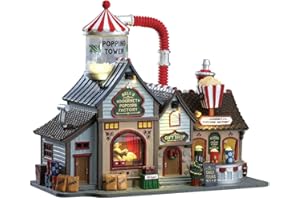 Lemax Bell's Gourmet Popcorn Factory, with 4.5V Adaptor #75188