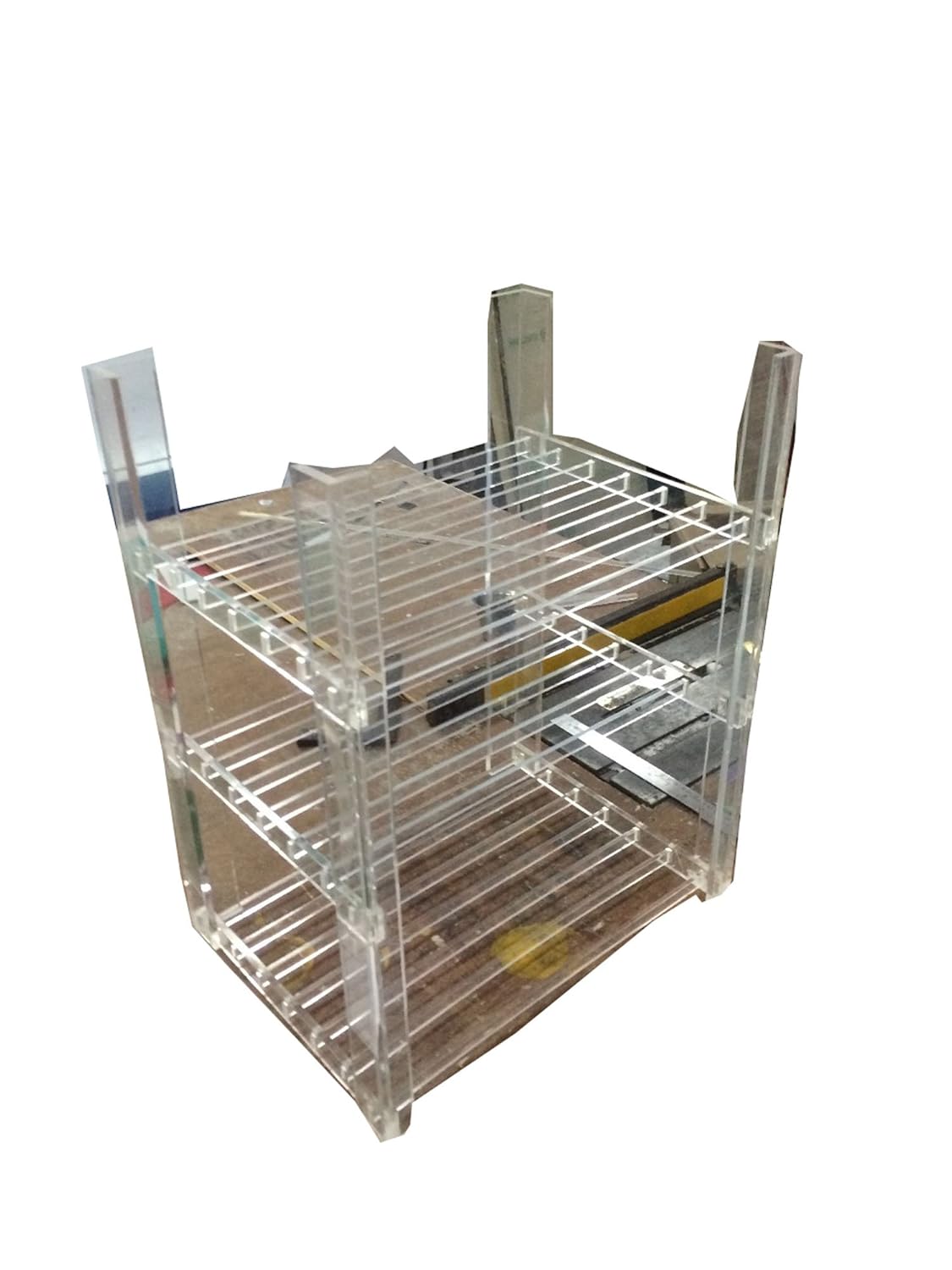 Shraddhasales Acrylic Box Display Color White 3 Drawer Amazon