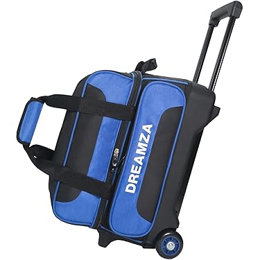 BALIKEN Single Bowling Ball Bag With Padded Ball Holder, The Bowling Bag Fits 1 Bowling Ball & Pair Of Men Shoes In Size 13