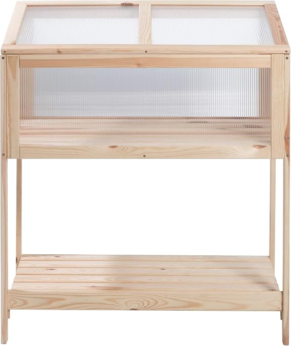greemotion Cama Elevada de Plantas Mesa de Cultivo, Color de ...