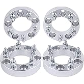 DCVAMOUS 4PC 5x115 to 5x120 Wheel Adapters 1.25 Inch with 14x1.5 Studs Compatible with Dodge 5 Lug for 2004-2008 Magnum | 2006-2022 Charger | 2009-2022 Challenger (Adapt 5x120 Rim on 5x115 Vehicle)