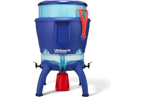 LifeStraw Community – Large Capacity, Long Lasting Water Filter and Purifier for Survival, Disaster, Emergency, and humanitar
