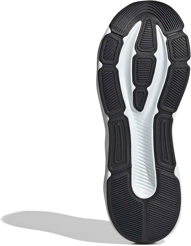 Homme Galaxy 8 Running Shoes, Core Black/FTWR White/Carbon, 42 EU