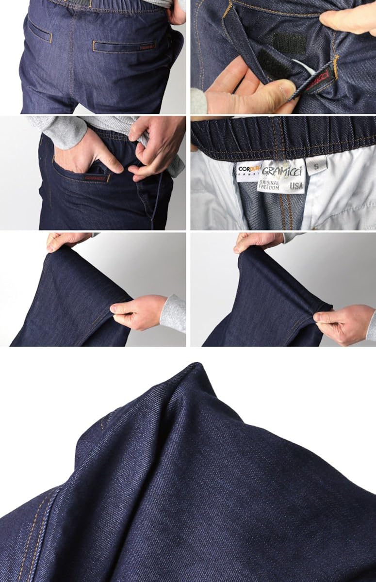 Amazon グラミチ Gramicci デニム ニューナローパンツ タイトフィット Nn Pants ストレッチ パンツ クライミングパンツxl Medium Used 18 Cdj ロングパンツ 通販