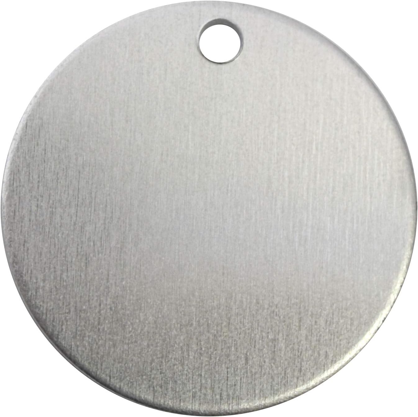 3/4 Inch Round with Hole Aluminum 0.063 Inch RMP Stamping Blanks 14 Ga ...