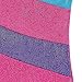 One-piece Rainbow Stripes Ballet Tutu Dancing Athletic Leotard for Little Girl (100(2-3Y), Hotpink)