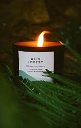 Ocoee House Luxury Scented Soy Wax Candle 450g Wild Forest Loch Lomond view 7