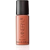 Mineral Blush – Airbrush Blush Makeup (Rose Petal) Buildable 10-Hour Liquid Cheek Color for Mineral Air Mist Device— 10 ml, Travel Size