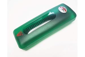 GADJIT Holiday Christmas Tree Needle Pick-up Brushes (Pack of 2) - Picks up Dry Dropped Needles from Under Christmas Trees and Wreaths, Tough Enough to Pick Up Nuts and Bolts Too (Green)