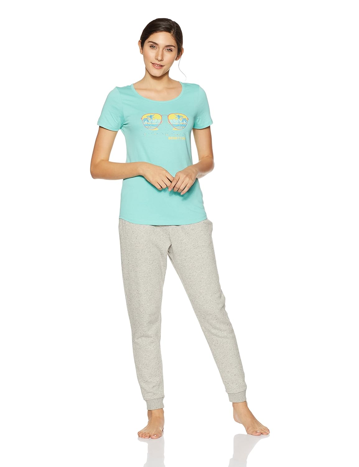 undercolors of benetton women's pyjama top