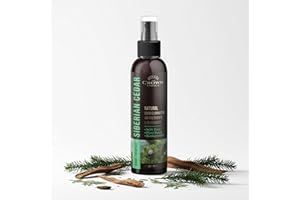 THE CROWN CHOICE Non-Toxic Odor Eliminator,Natural Cedar Air Freshener Spray for Clothes Storage & Moth Repellent,Closet & Couch Deodorizer,Long Lasting Bathroom & Toilet Freshener, Safe for Kids & Pets-4 oz Pack of 1