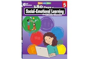 180 Days: Social-Emotional Learning for 5th Grade Practice Workbook for Classroom and Home, Cool and Fun Practice Created by Teachers (180 Days of Practice)