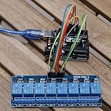 ELEGOO 8 Channel DC 5V Relay Module with Optocoupler for Arduino Raspberry Pi view 3